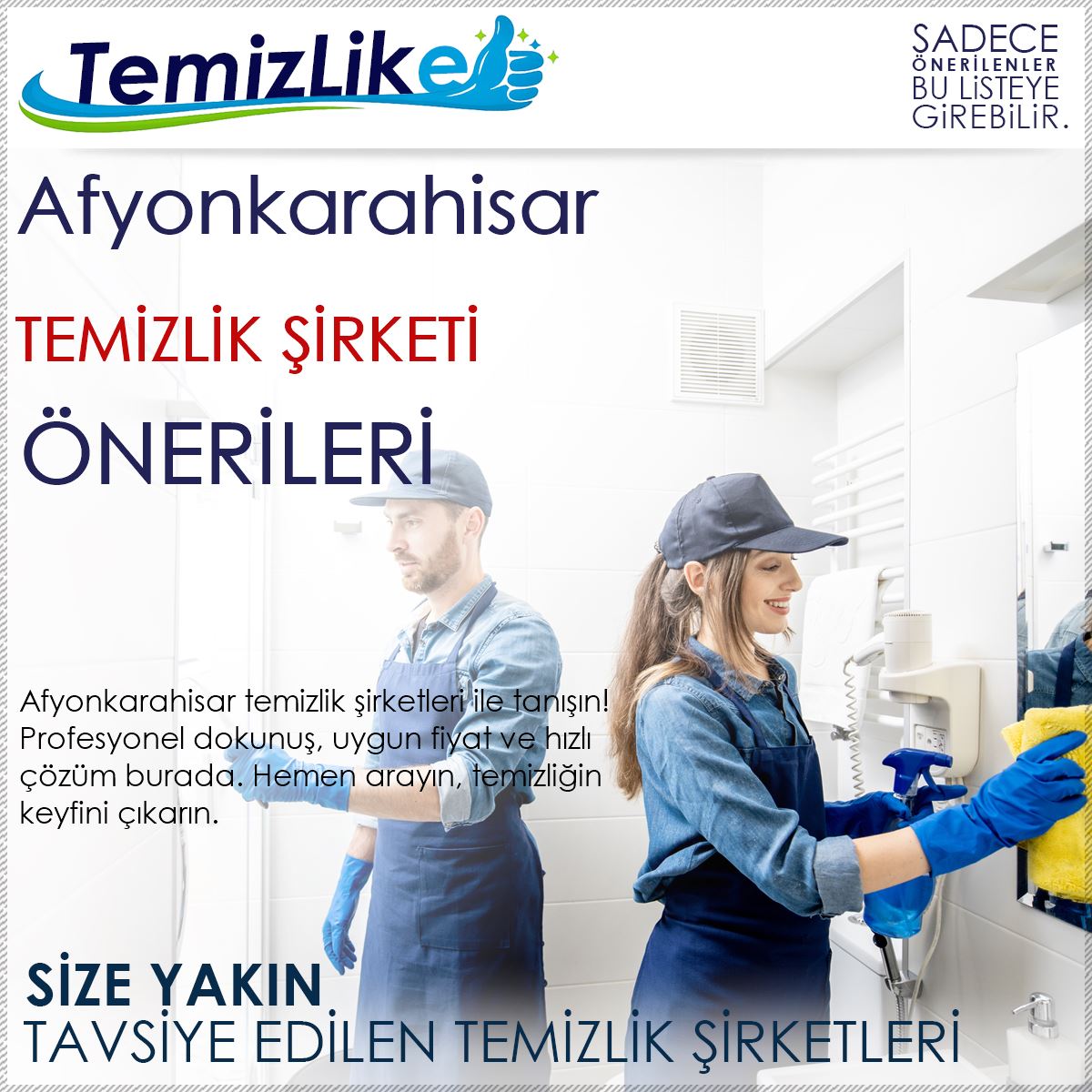 Afyonkarahisar Temizlik Şirketleri