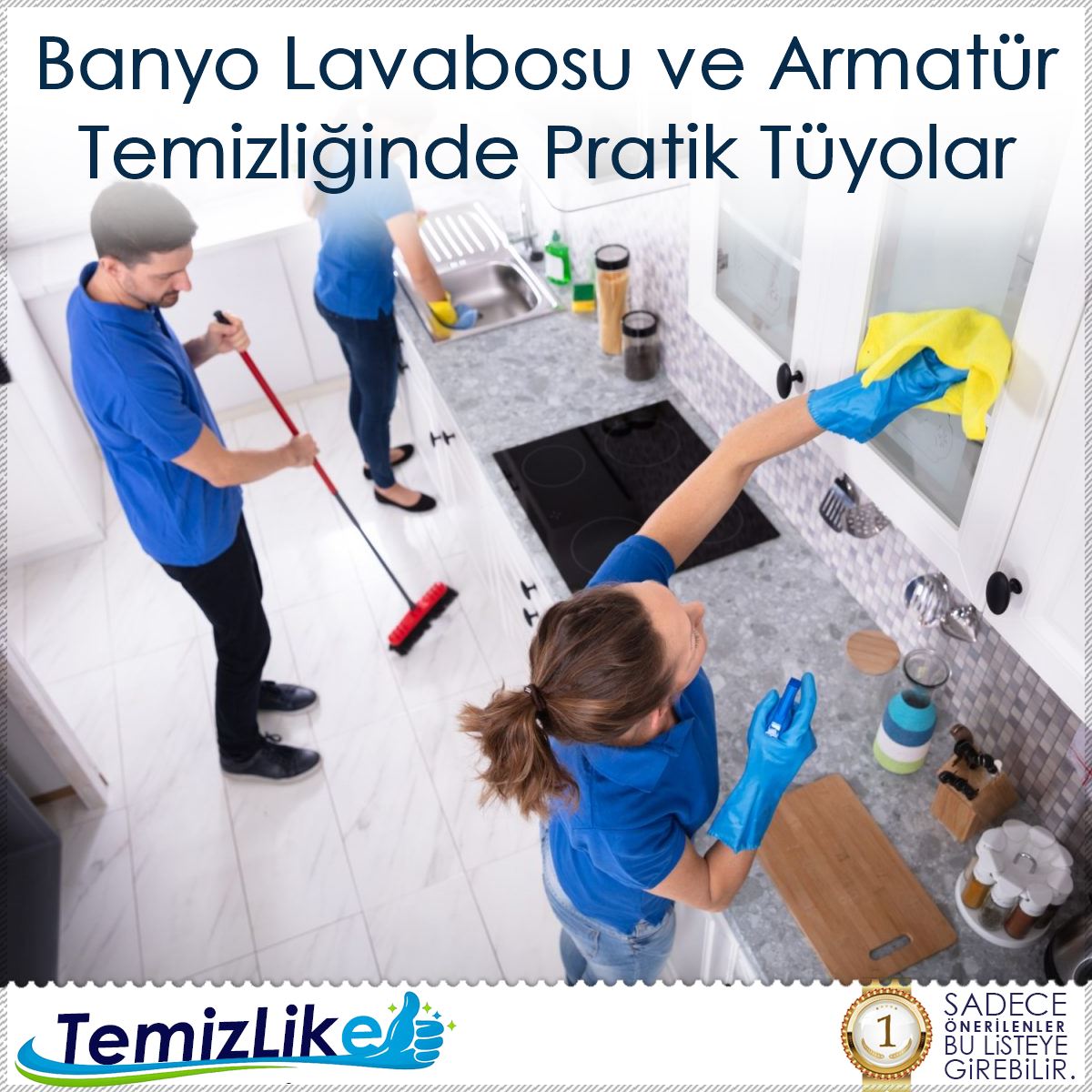 Banyo Lavabosu ve Armatür Temizliğinde Pratik Tüyolar : Kapak Görseli