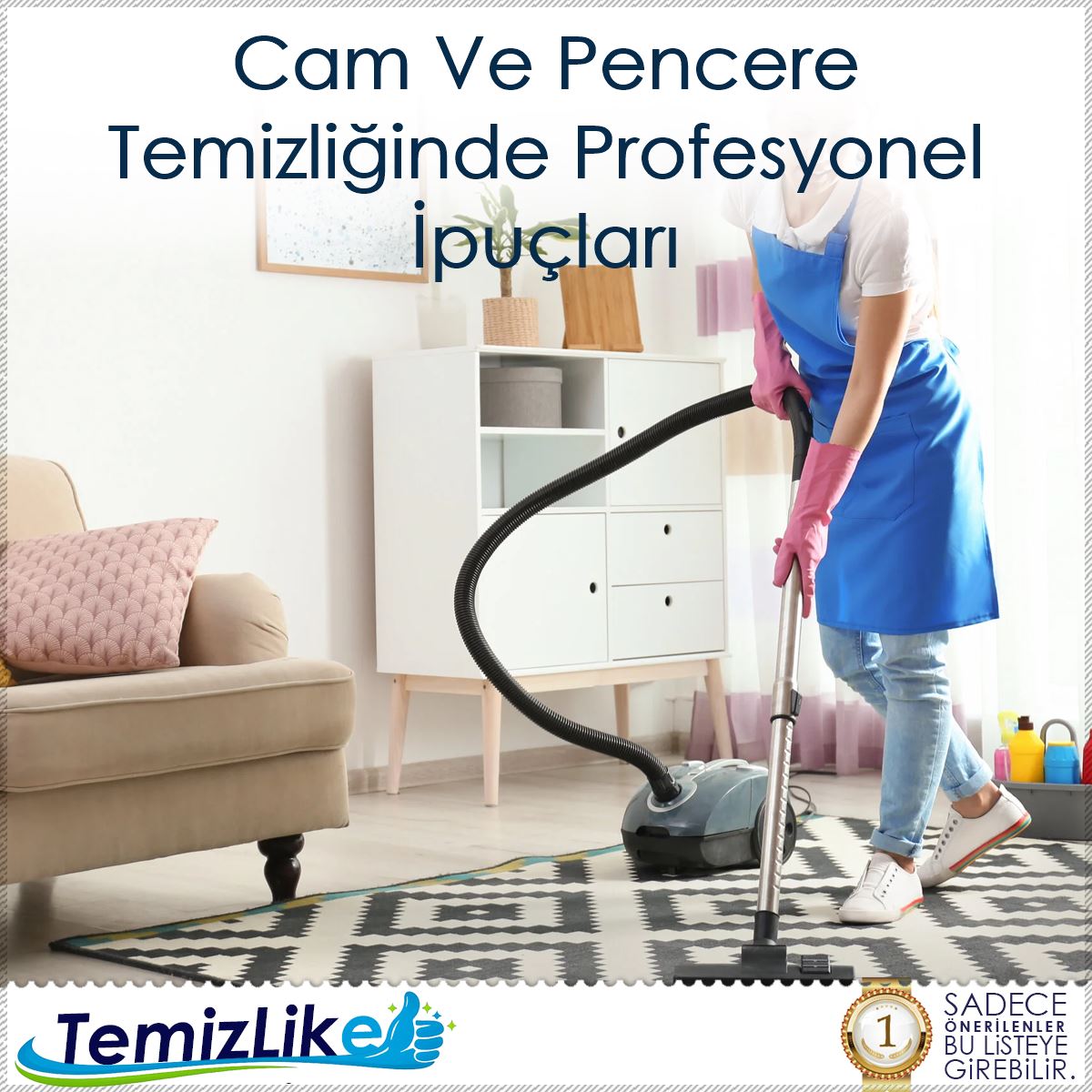 Cam Ve Pencere Temizliğinde Profesyonel İpuçları : Kapak Görseli