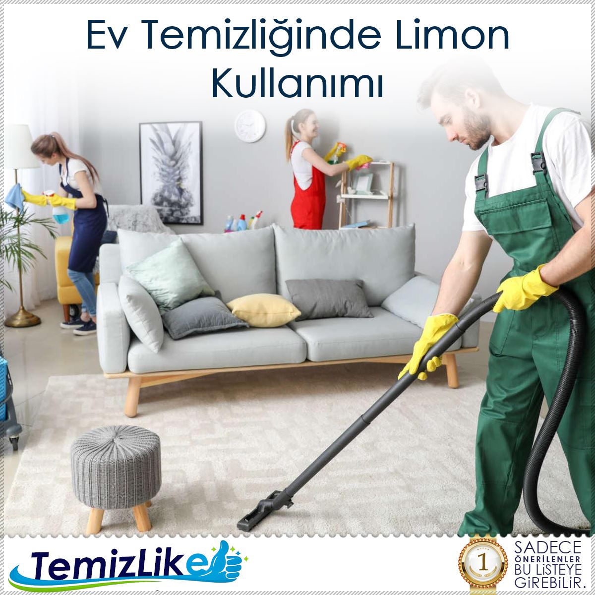 Ev Temizliğinde Limon Kullanımı