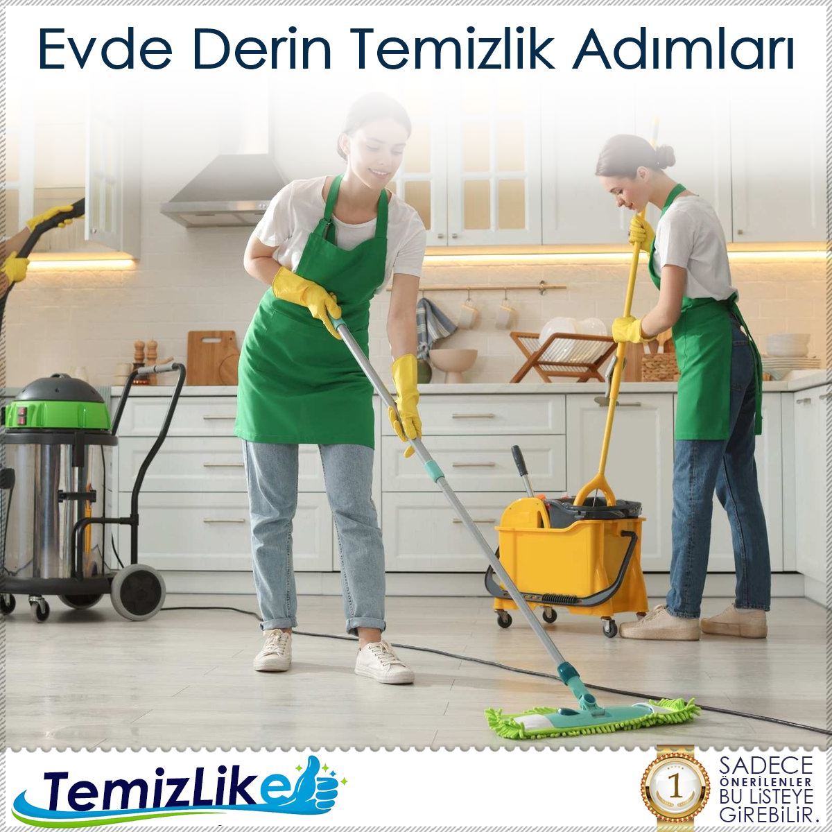 Evde Derin Temizlik Adımları