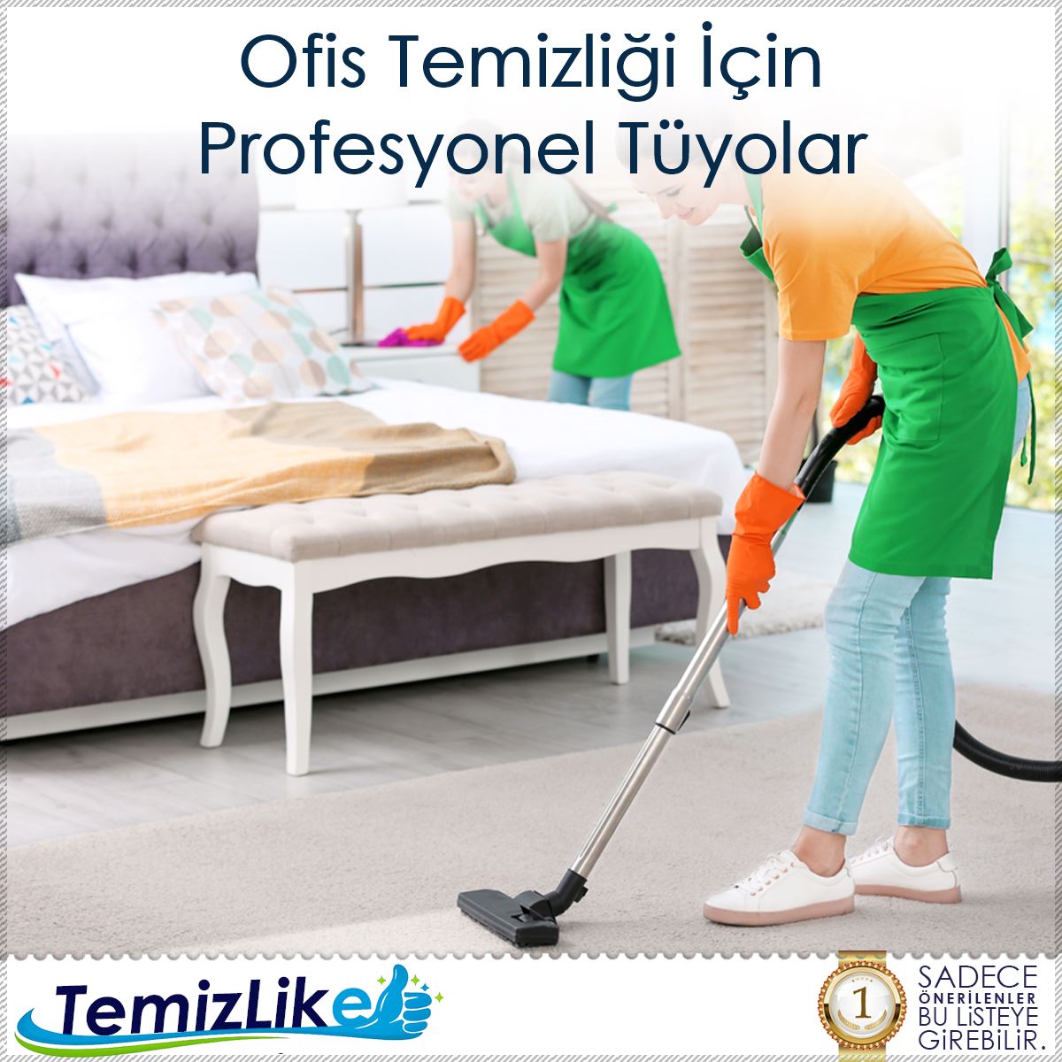 Ofis Temizliği İçin Profesyonel Tüyolar : Kapak Görseli