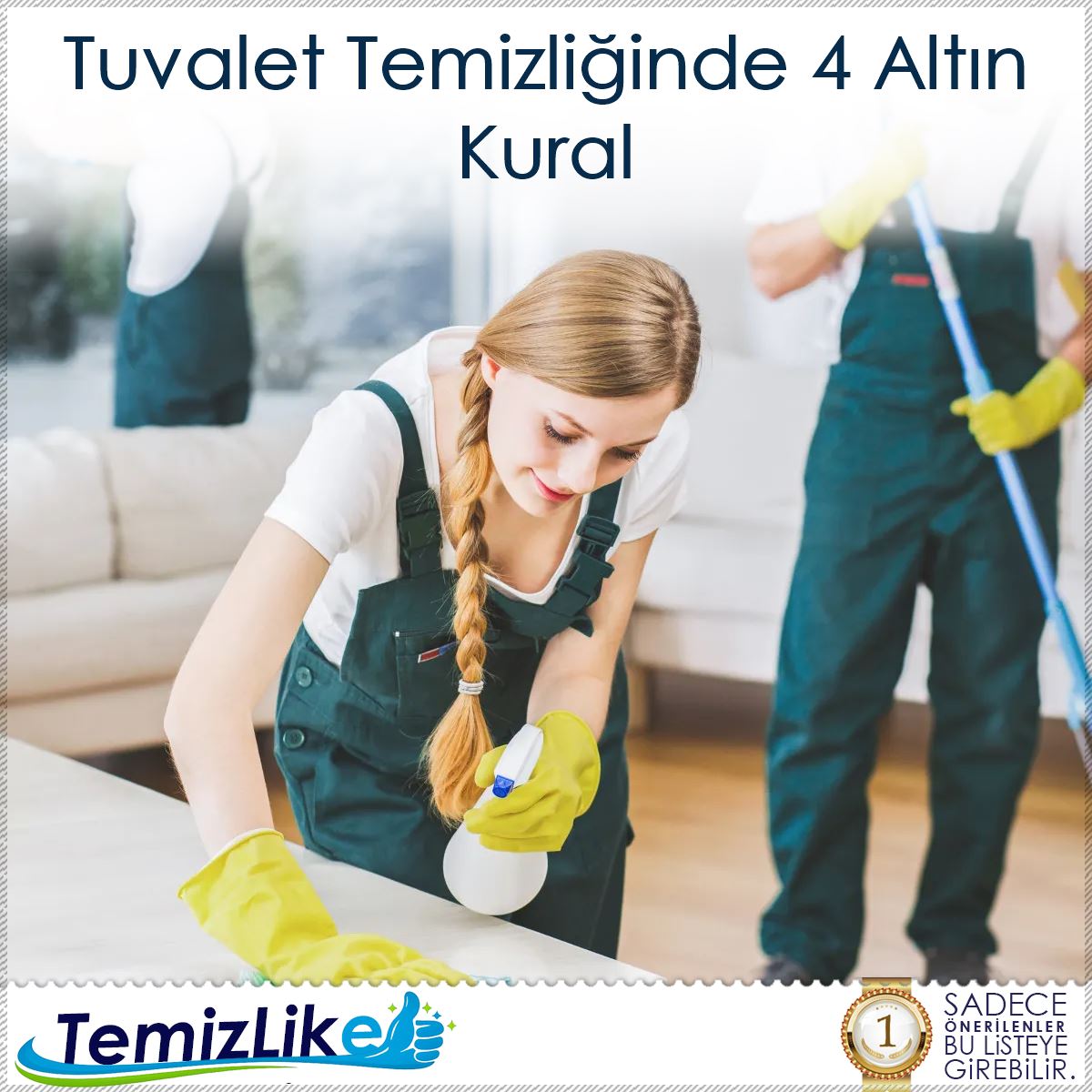 Tuvalet Temizliğinde 4 Altın Kural